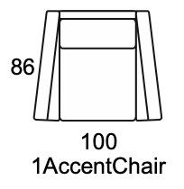 SIMMI 1ACCENTCHAIR